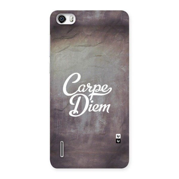 Carpe Diem Rugged Back Case for Honor 6