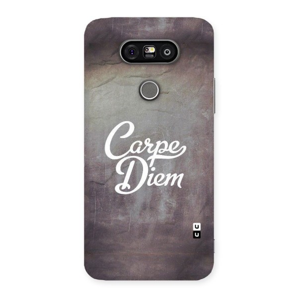 Carpe Diem Rugged Back Case for LG G5