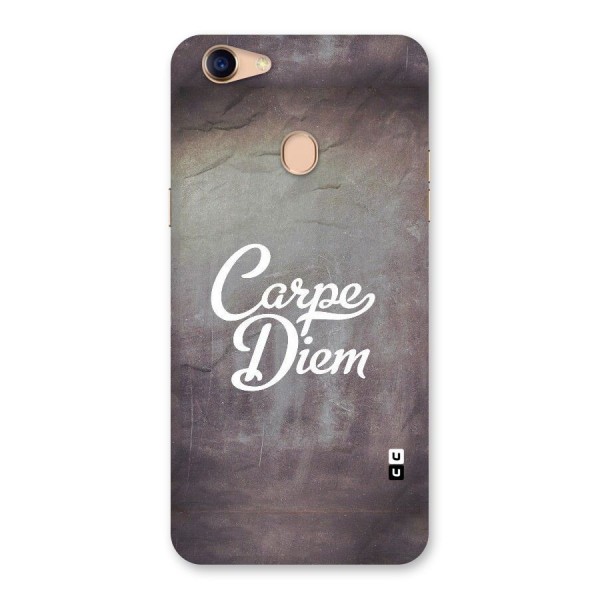 Carpe Diem Rugged Back Case for Oppo F5