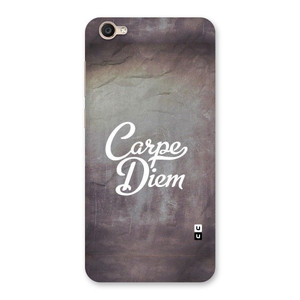 Carpe Diem Rugged Back Case for Vivo Y55