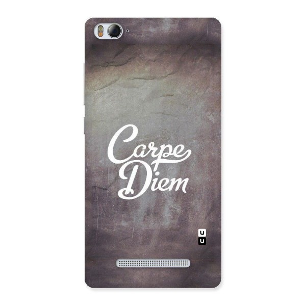 Carpe Diem Rugged Back Case for Xiaomi Mi4i