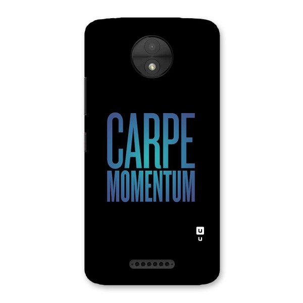 Carpe Momentum Back Case for Moto C