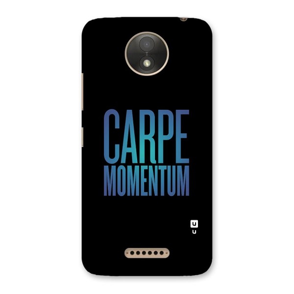 Carpe Momentum Back Case for Moto C Plus