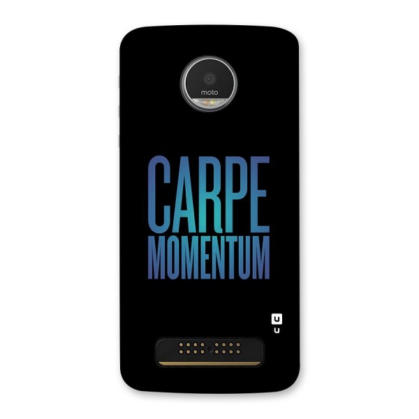 Carpe Momentum Back Case for Moto Z Play