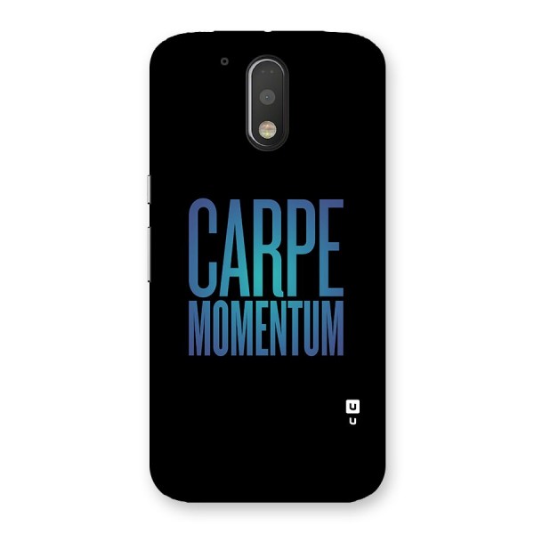 Carpe Momentum Back Case for Motorola Moto G4