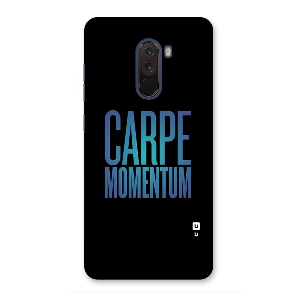 Carpe Momentum Glass Back Case for Poco F1