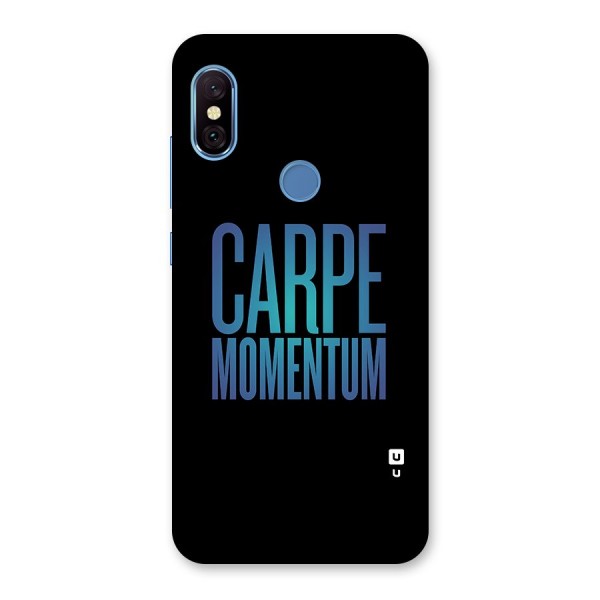 Carpe Momentum Back Case for Redmi Note 6 Pro