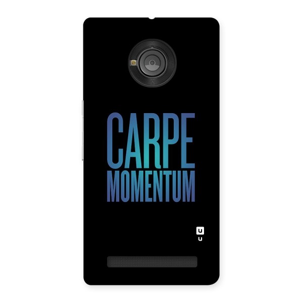 Carpe Momentum Back Case for Yu Yuphoria