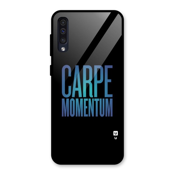 Carpe Momentum Glass Back Case for Galaxy A50s