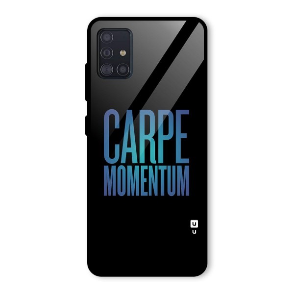 Carpe Momentum Glass Back Case for Galaxy A51