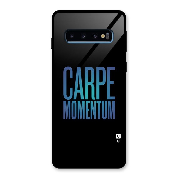 Carpe Momentum Glass Back Case for Galaxy S10