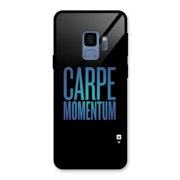 Carpe Momentum Glass Back Case for Galaxy S9