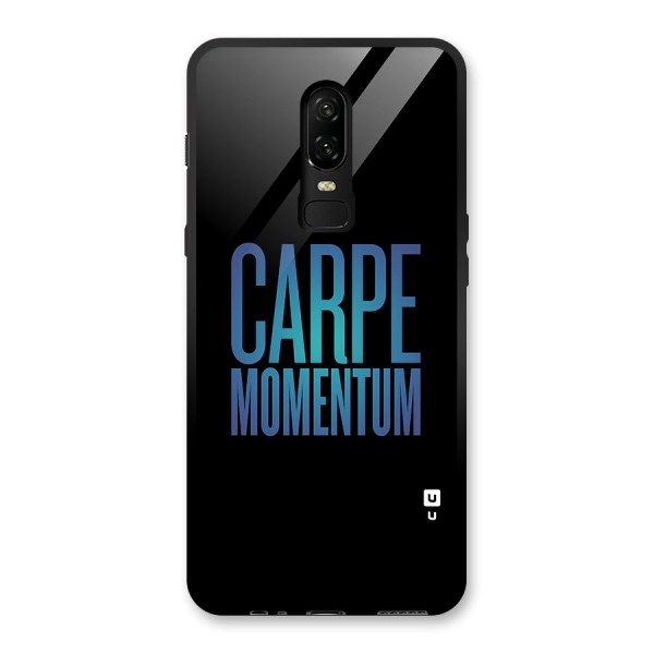 Carpe Momentum Glass Back Case for OnePlus 6