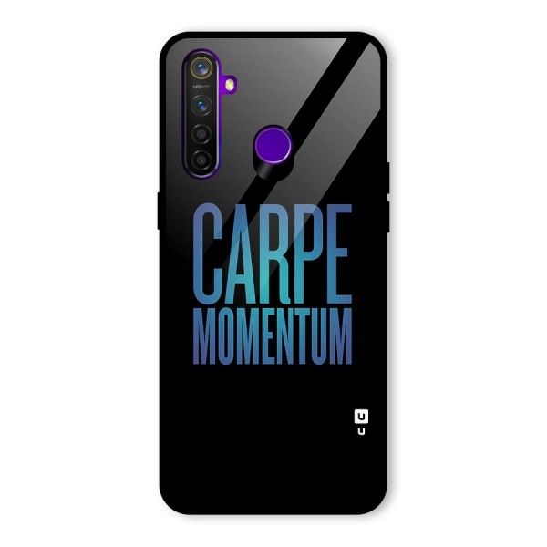 Carpe Momentum Glass Back Case for Realme 5 Pro