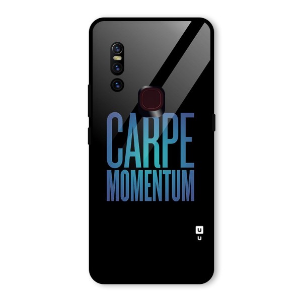 Carpe Momentum Glass Back Case for Vivo V15