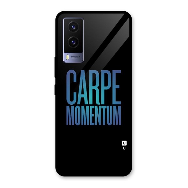 Carpe Momentum Glass Back Case for Vivo V21e 5G