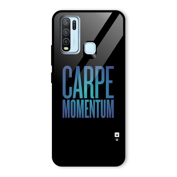 Carpe Momentum Glass Back Case for Vivo Y30