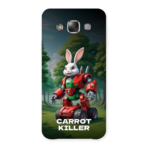 Carrot Killer Back Case for Galaxy E7