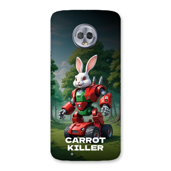 Carrot Killer Back Case for Moto G6