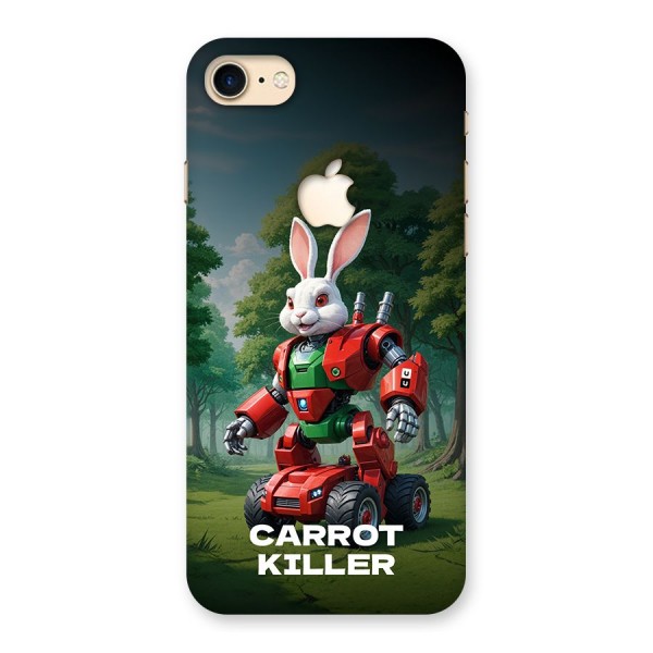 Carrot Killer Back Case for iPhone 7 Apple Cut