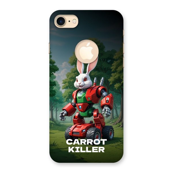 Carrot Killer Back Case for iPhone 8 Logo Cut