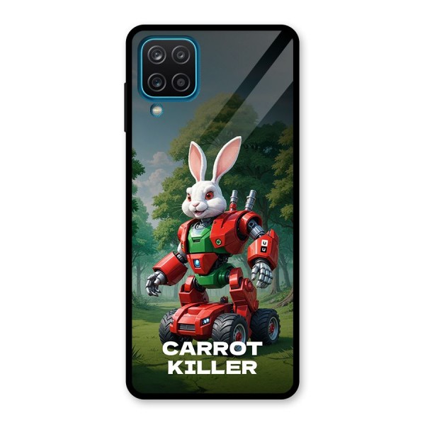 Carrot Killer Glass Back Case for Galaxy A12