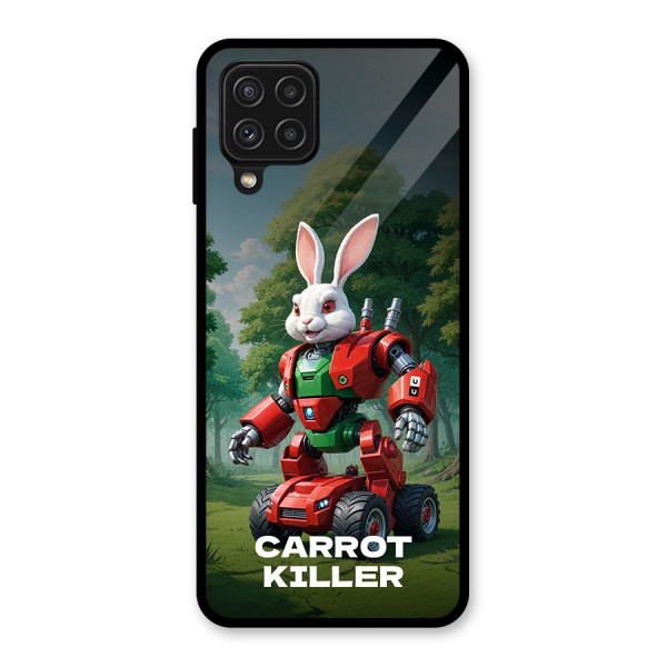 Carrot Killer Glass Back Case for Galaxy A22 4G