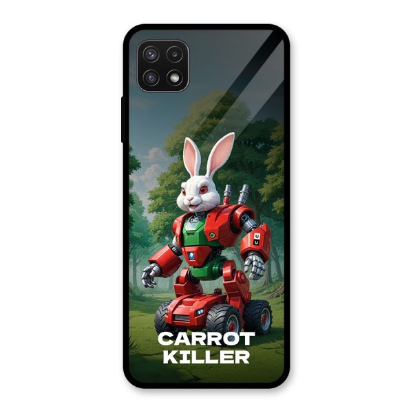 Carrot Killer Glass Back Case for Galaxy A22 5G