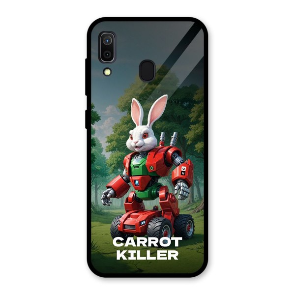 Carrot Killer Glass Back Case for Galaxy A30