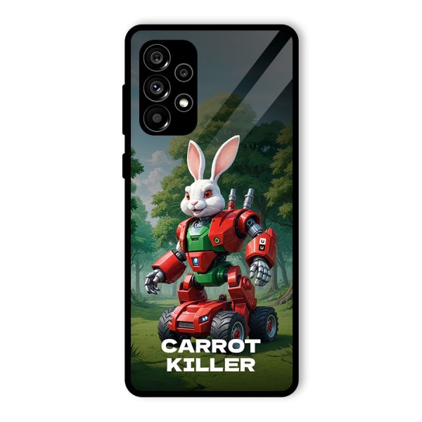 Carrot Killer Glass Back Case for Galaxy A73 5G