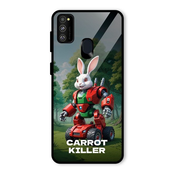 Carrot Killer Glass Back Case for Galaxy M30s