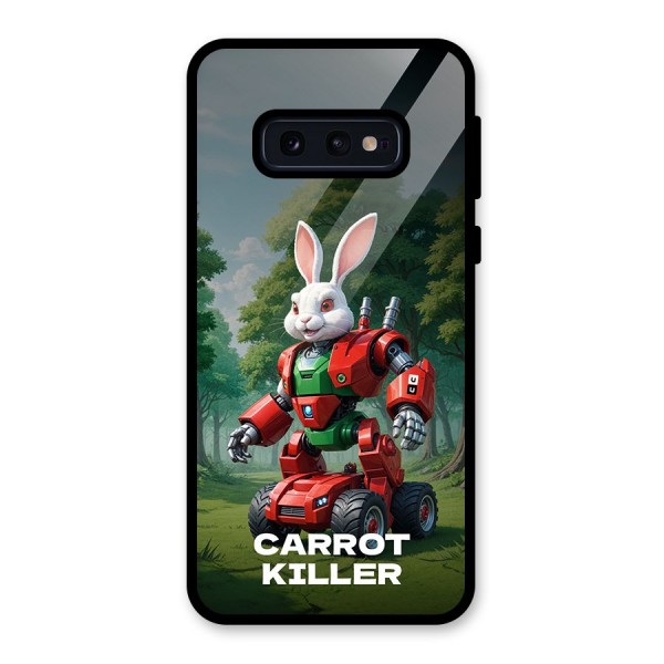 Carrot Killer Glass Back Case for Galaxy S10e