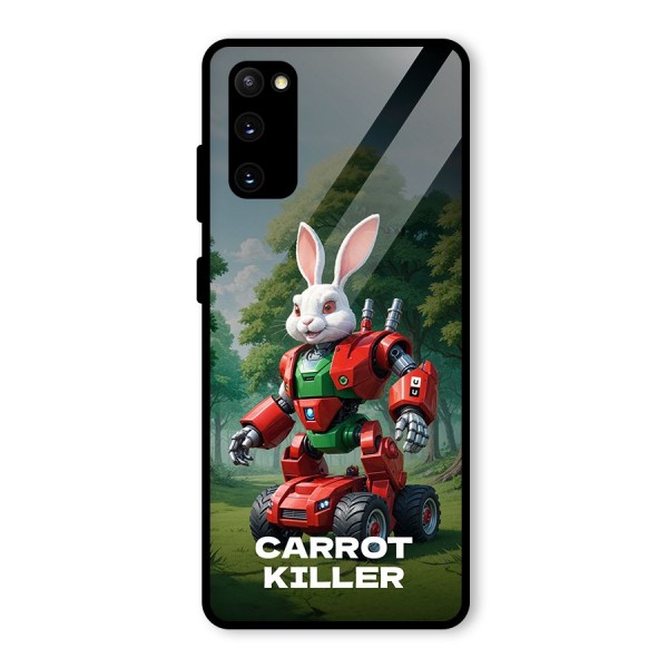 Carrot Killer Glass Back Case for Galaxy S20 FE 5G