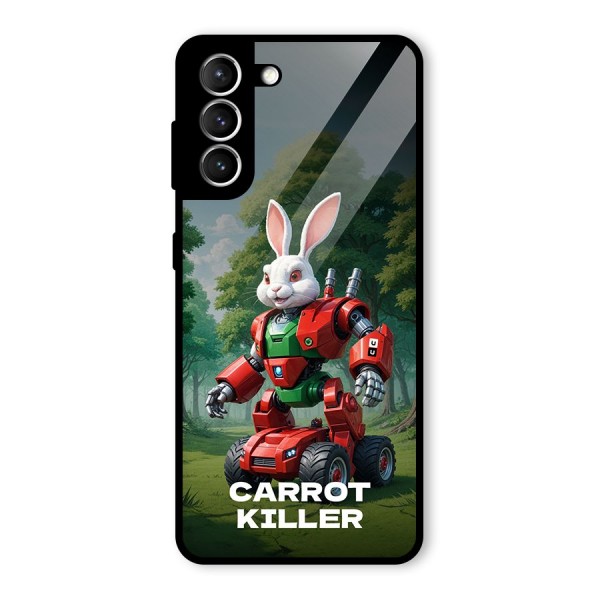 Carrot Killer Glass Back Case for Galaxy S21 5G