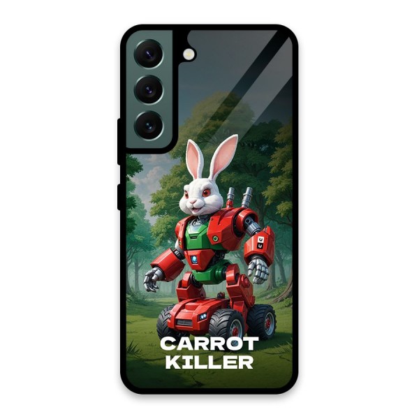 Carrot Killer Glass Back Case for Galaxy S22 5G