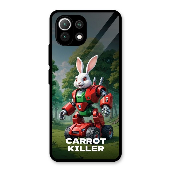 Carrot Killer Glass Back Case for Mi 11 Lite