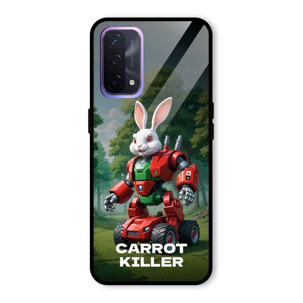 Carrot Killer Glass Back Case for Oppo A74 5G