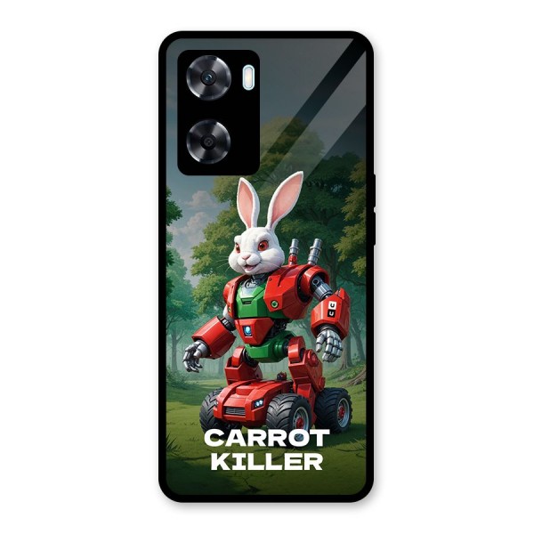 Carrot Killer Glass Back Case for Oppo A77