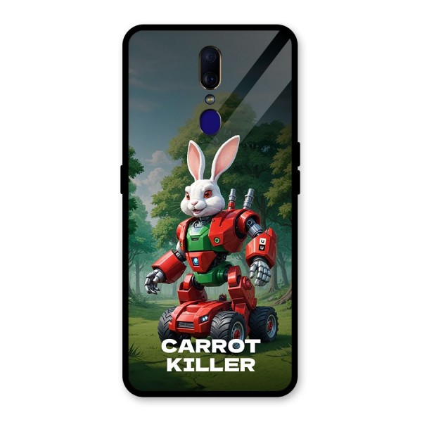 Carrot Killer Glass Back Case for Oppo F11