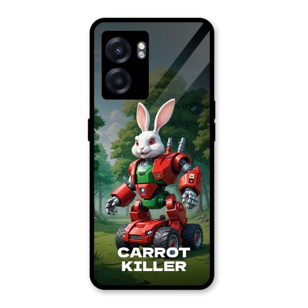 Carrot Killer Glass Back Case for Oppo K10 (5G)