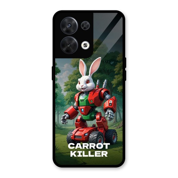 Carrot Killer Glass Back Case for Oppo Reno8 5G