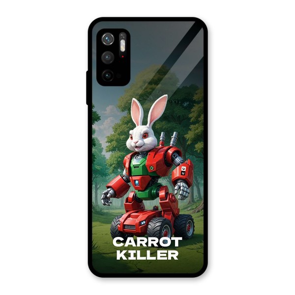 Carrot Killer Glass Back Case for Poco M3 Pro 5G