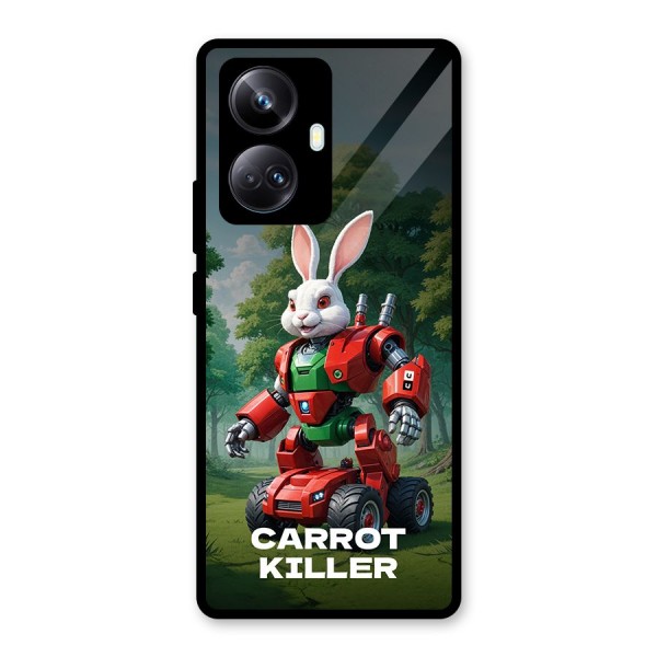 Carrot Killer Glass Back Case for Realme 10 Pro Plus