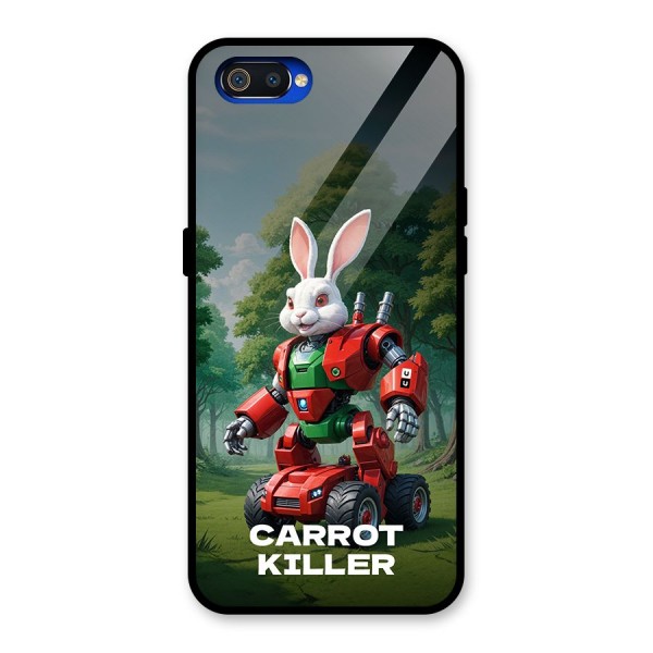 Carrot Killer Glass Back Case for Realme C2