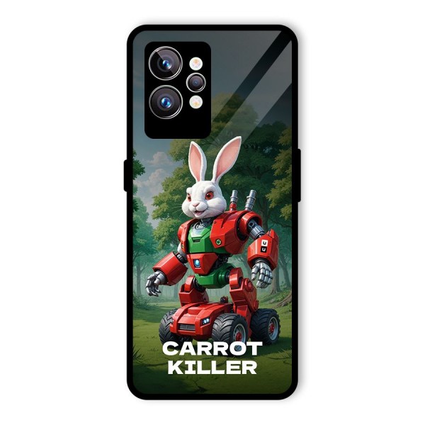 Carrot Killer Glass Back Case for Realme GT2 Pro