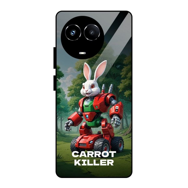 Carrot Killer Glass Back Case for Realme Narzo 60X