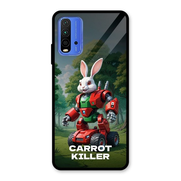 Carrot Killer Glass Back Case for Redmi 9 Power