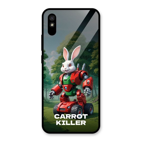 Carrot Killer Glass Back Case for Redmi 9i