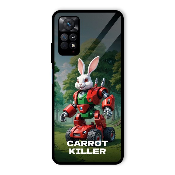 Carrot Killer Glass Back Case for Redmi Note 11 Pro