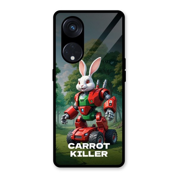 Carrot Killer Glass Back Case for Reno8 T 5G